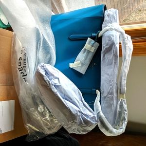 New Kate Spade Schuyler Medium Tote in Dark Peakcock